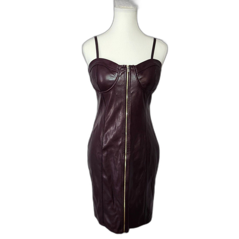 Haute Monde NWT Women's Bodycon Mini Brown Contemporary Size Medium